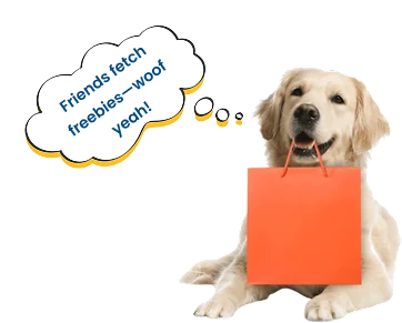 Free half roll referral program